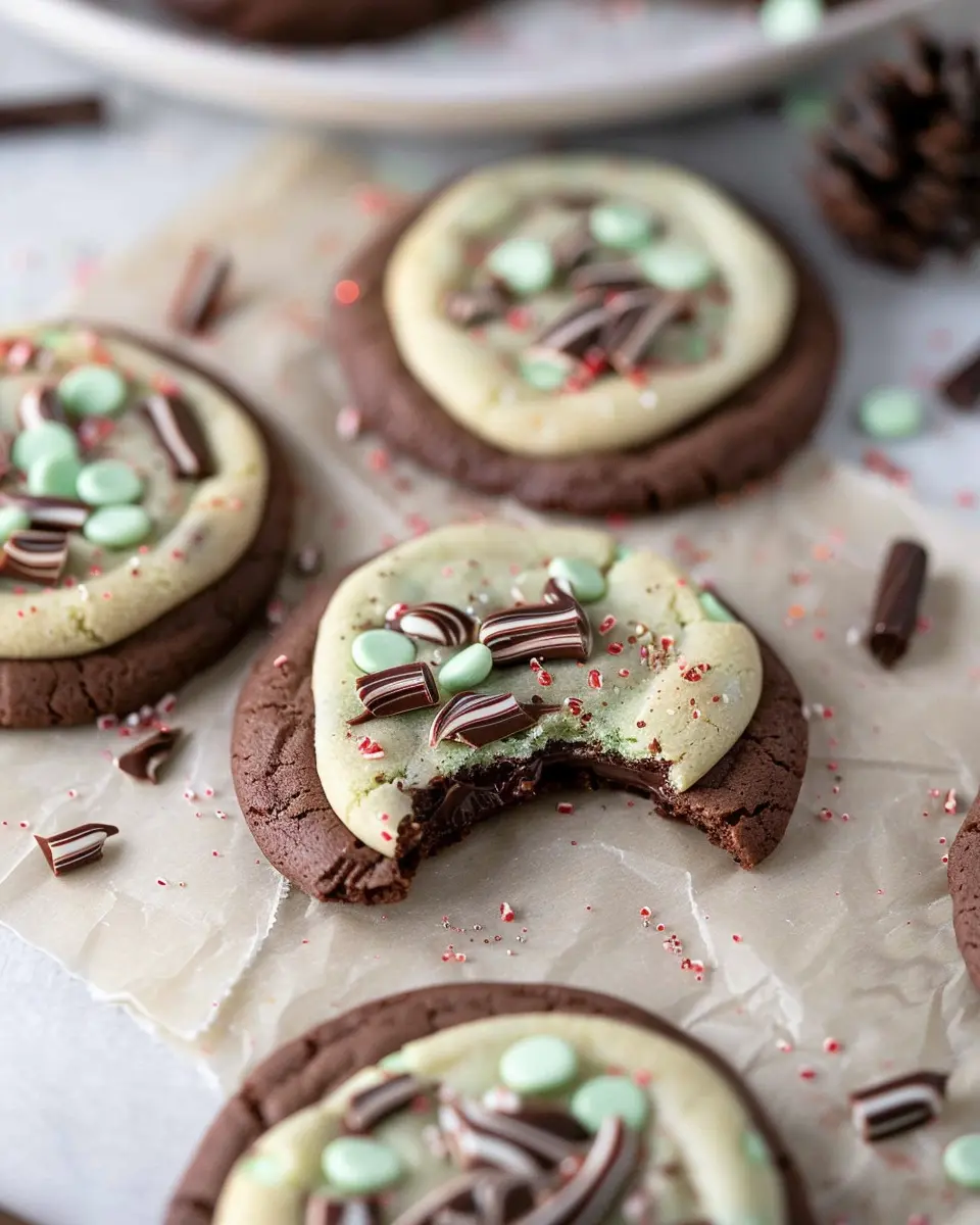 Christmas Cookie Recipes Holiday: Indulgent Andes Mint Cookies