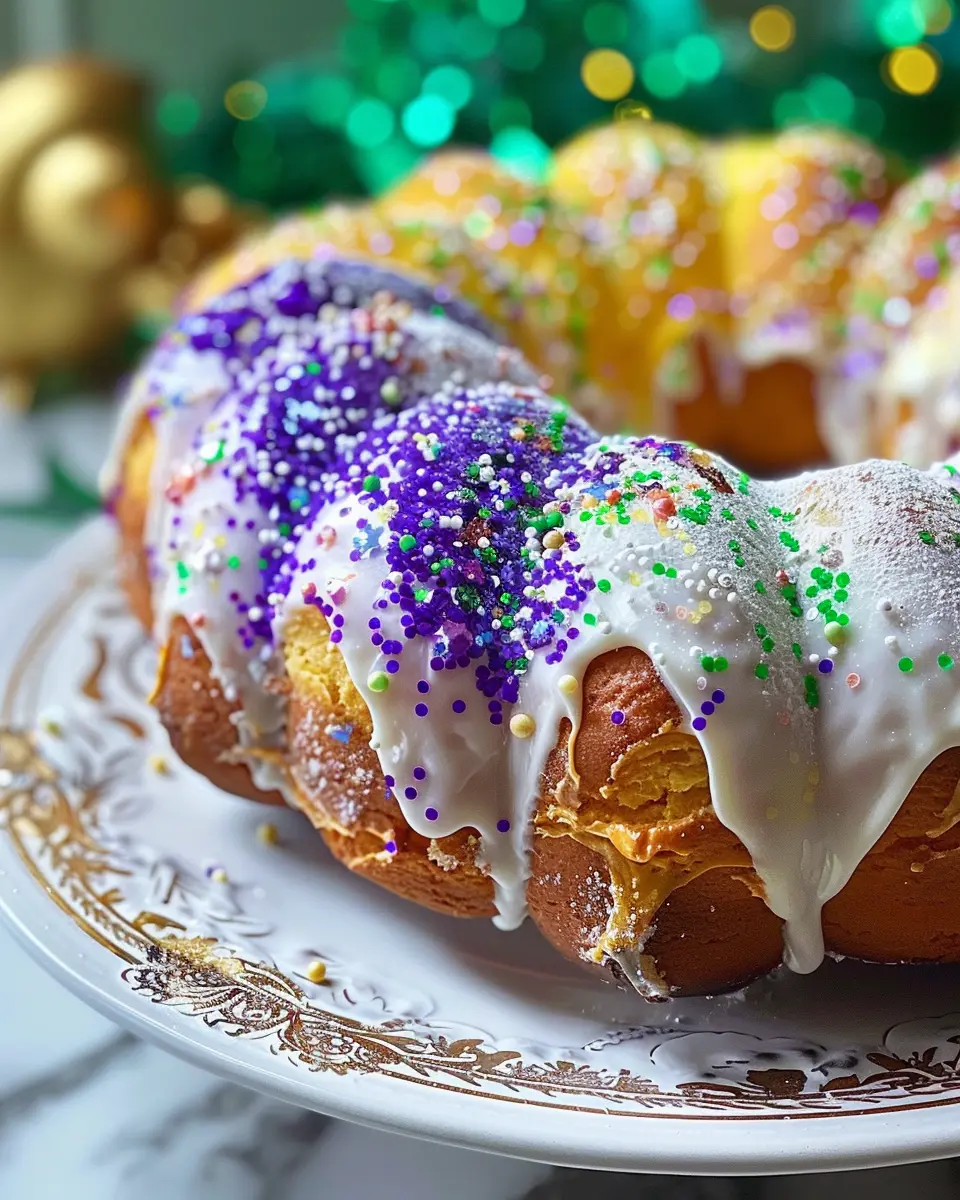 Delicious Mardi Gras King Cake Recipe for Indulgent Celebrations