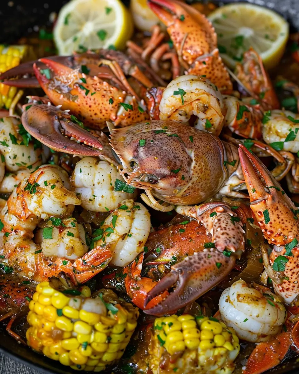 Garlic Butter Seafood Boil: Indulgent Recipe for Home Cooks