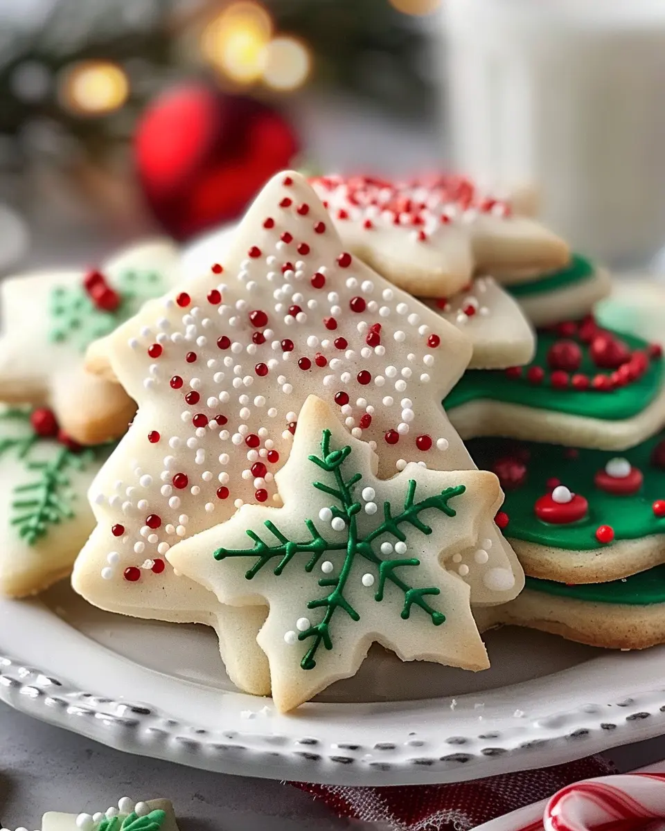 Christmas cookie recipes holiday: Indulge in Melt-in-Your-Mouth Sugar Cookies