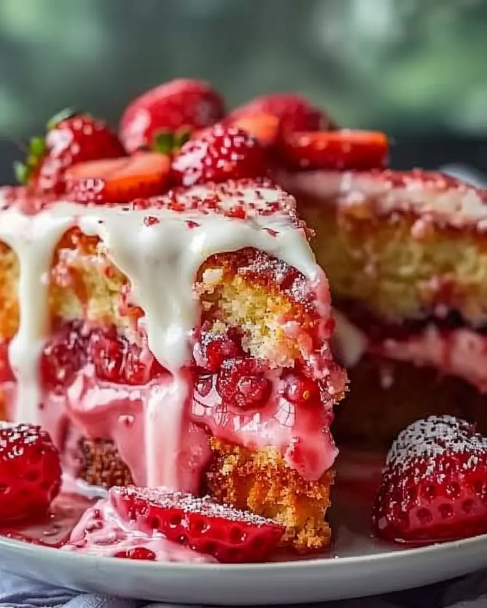 Strawberry Honeybun Cake Recipe: The Best Indulgent Treat