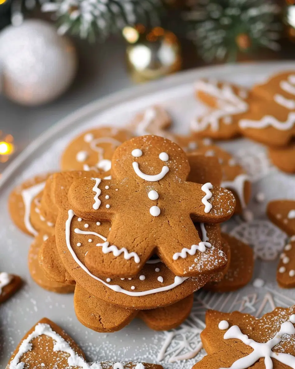 Soft Gingerbread Cookies: Easy No-Spread Cookies for Decorating