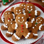 Soft Gingerbread Cookies : Soft & Chewy Gingerbread Men Cookies