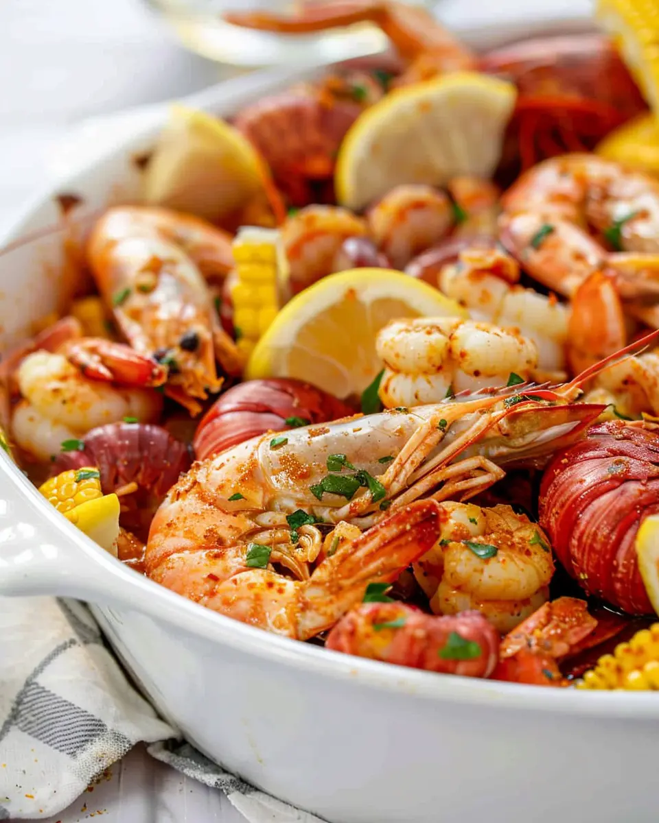 Seafood Boil for Christmas: Indulgent Garlic Butter Delight