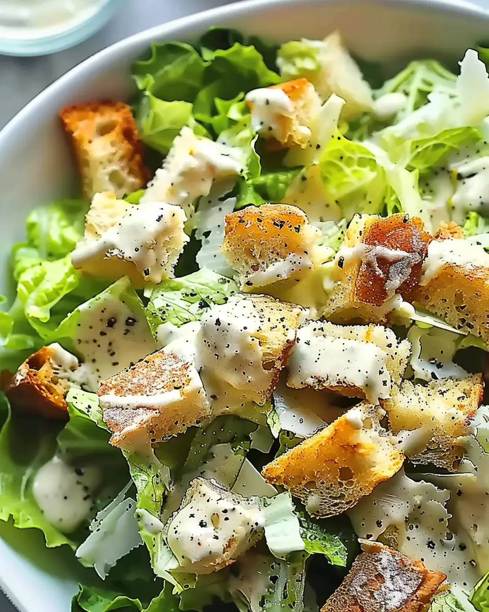 Irresistible Caesar Salad Dressing Recipe You’ll Love with Turkey Bacon